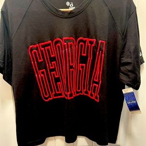 Women’s GA college cropped shirt